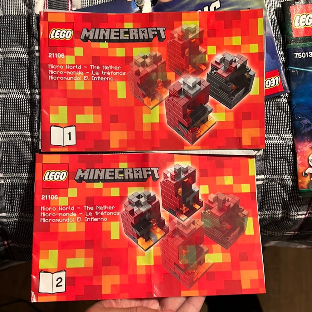 lego minecraft nether instruction manual
